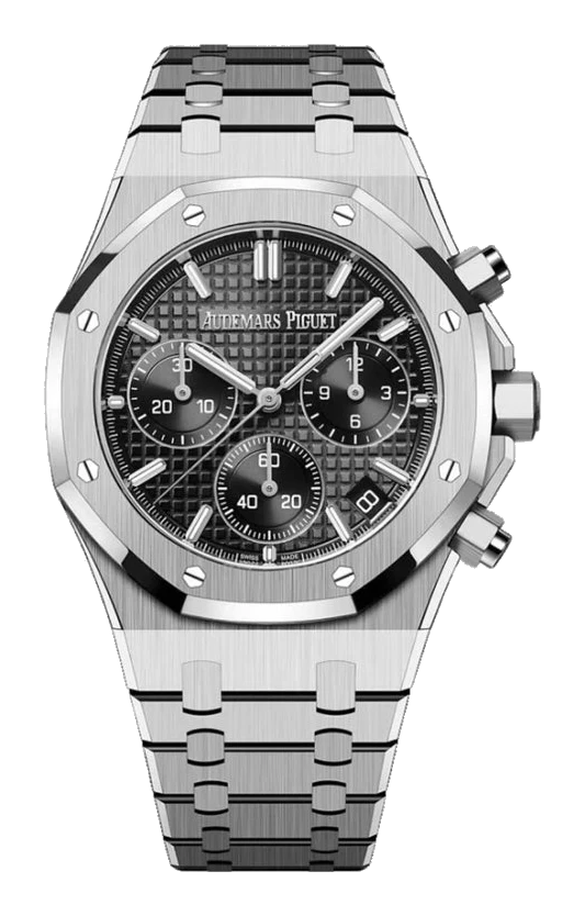 Audemars Piguet Royal Oak Selfwinding Chronograph 50th Anniversary in steel with blue dial