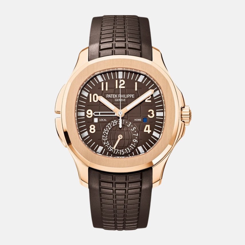 Patek Philippe Aquanaut Travel Time 5164R-001 in rose gold