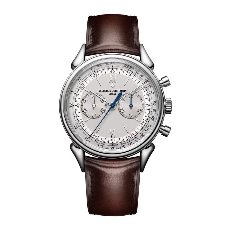 Vacheron Constantin Historiques Cornes de Vache 1955 in stainless steel with silver dial